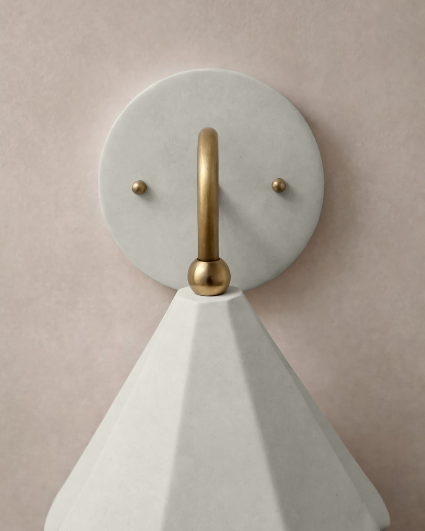 Torino Wall Sconce | Small Deco Light Fixture | Bone White