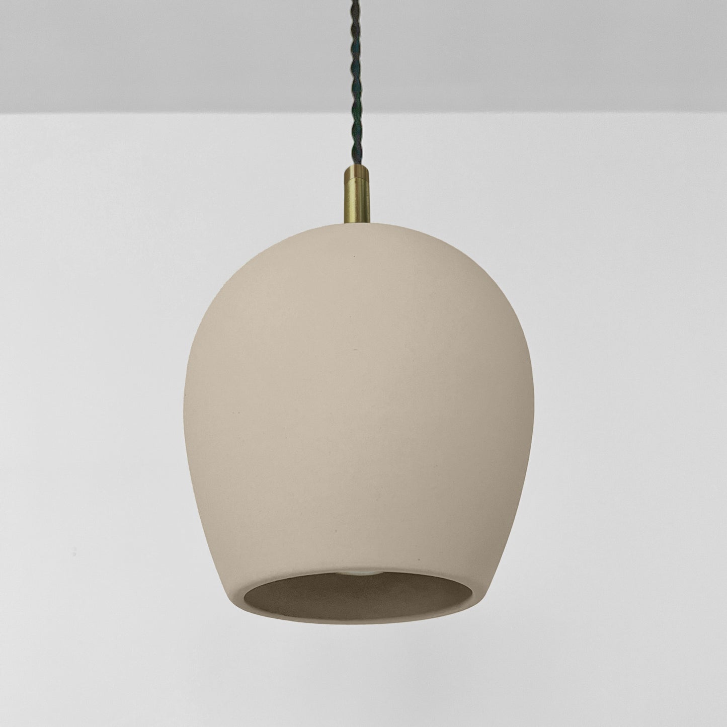Tulipano Pendant Light | Minimalist Hanging Fixture | Dune Natural