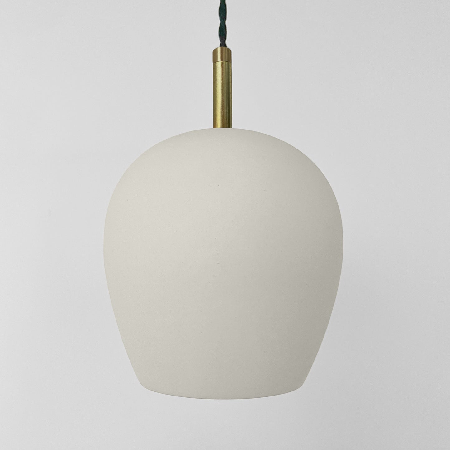 Tulipano Pendant Light | Minimalist Hanging Fixture | Bone White
