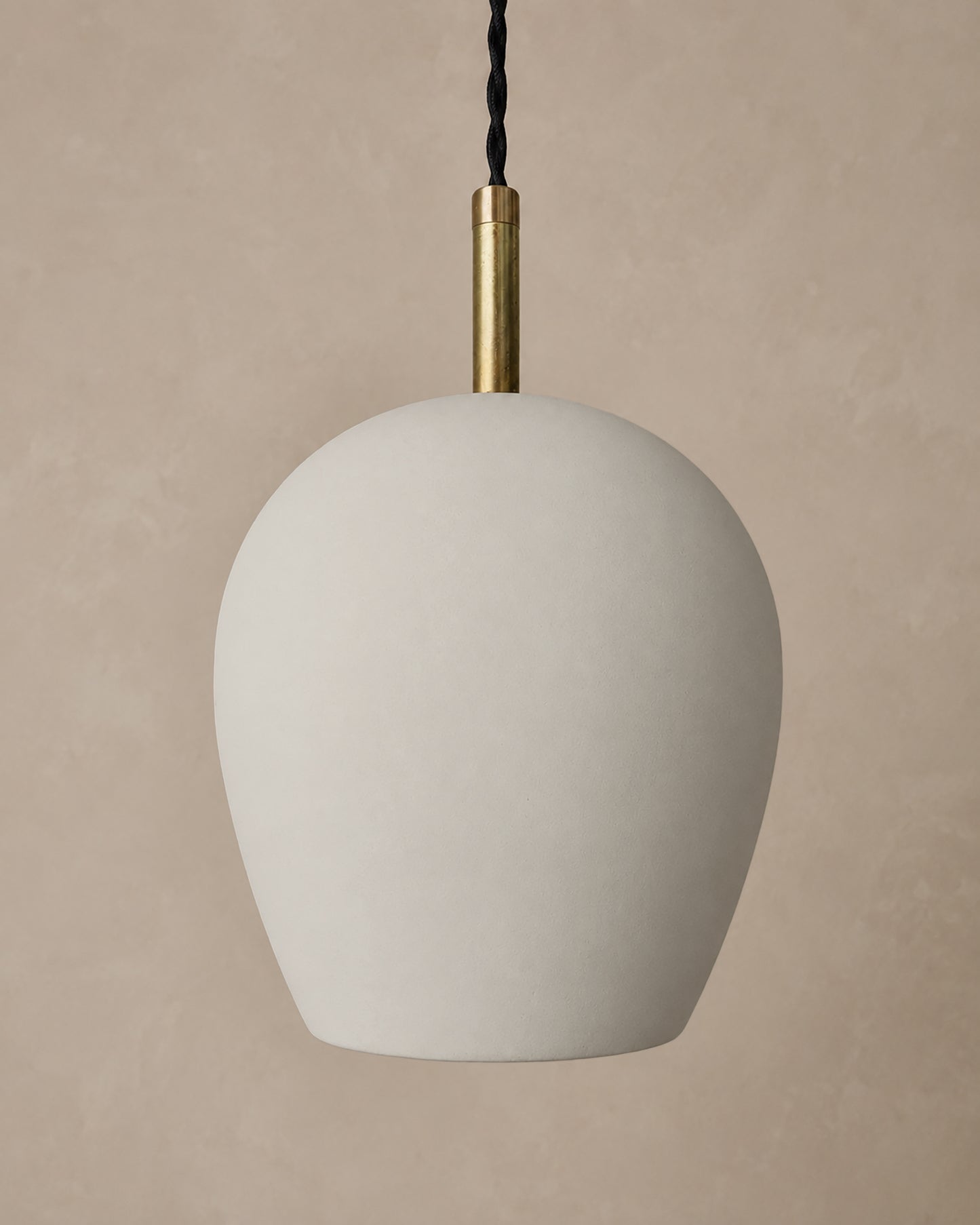 Tulipano Pendant Light | Minimalist Hanging Fixture | Bone White