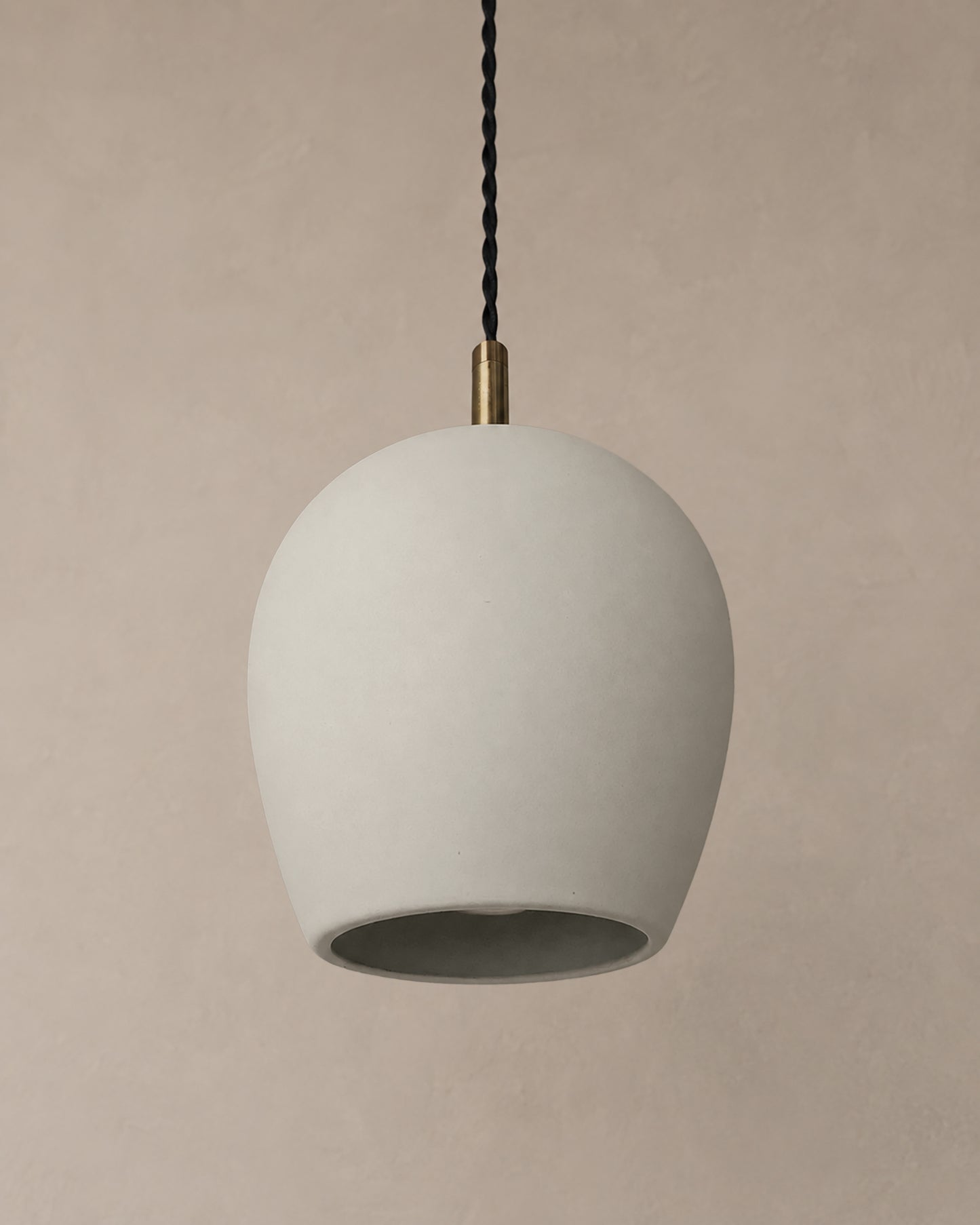 Tulipano Pendant Light | Minimalist Hanging Fixture | Bone White