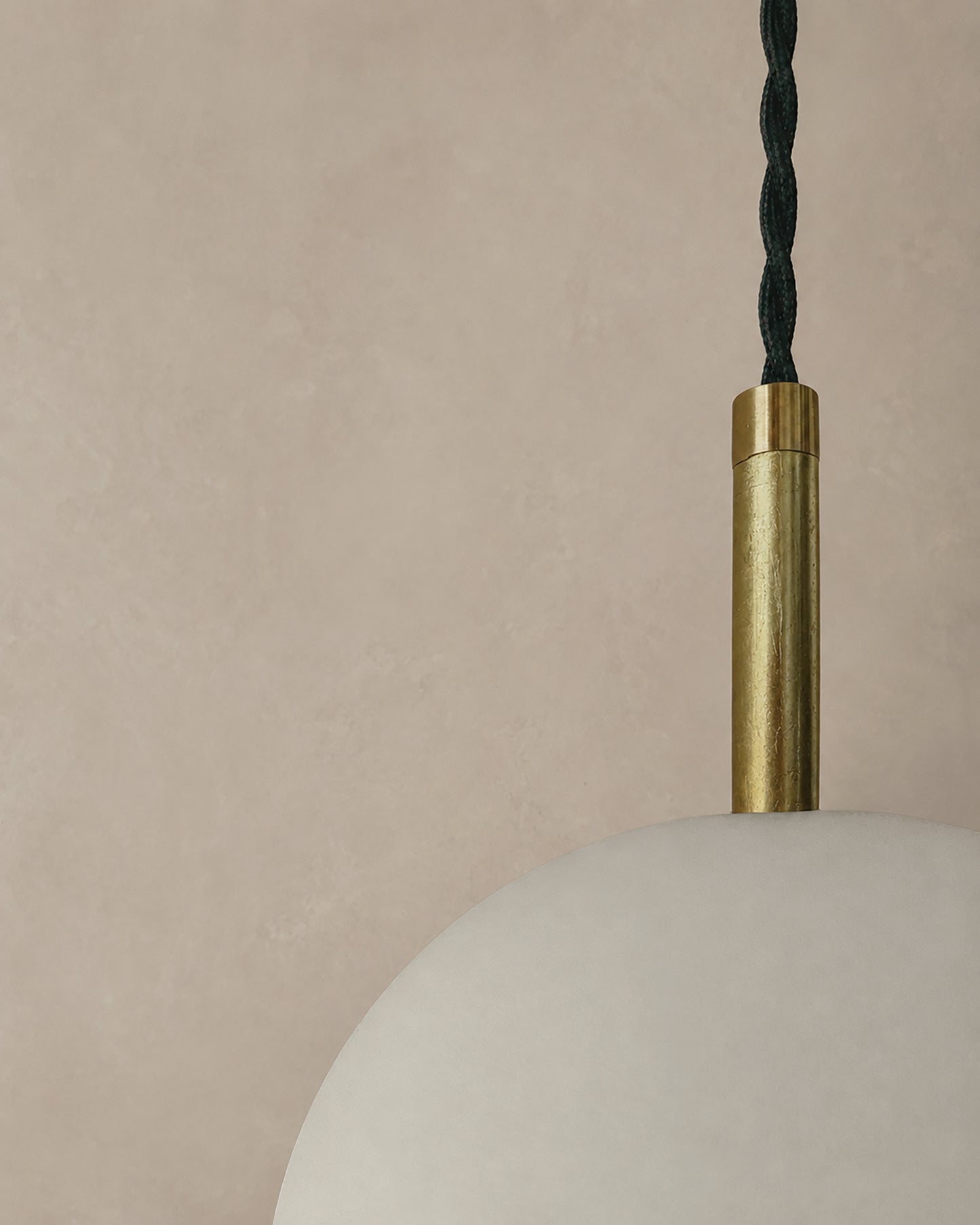 Tulipano Pendant Light | Minimalist Hanging Fixture | Bone White
