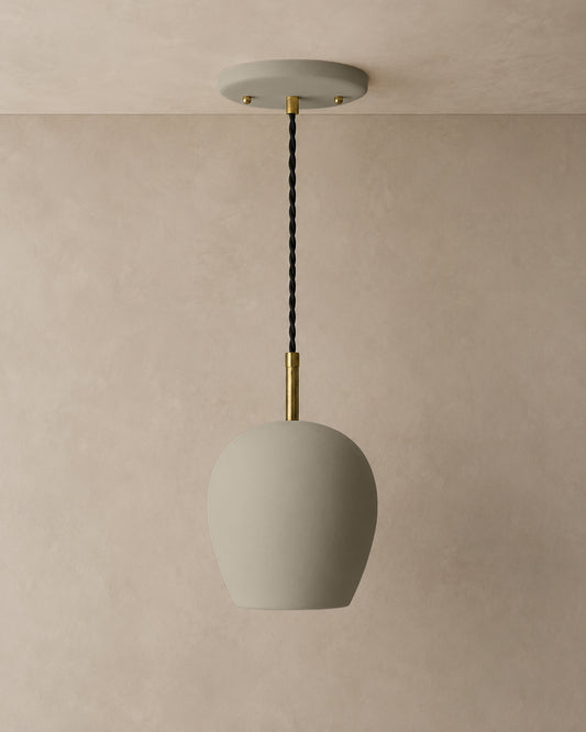 Tulipano Pendant Light | Minimalist Hanging Fixture | Dune Natural