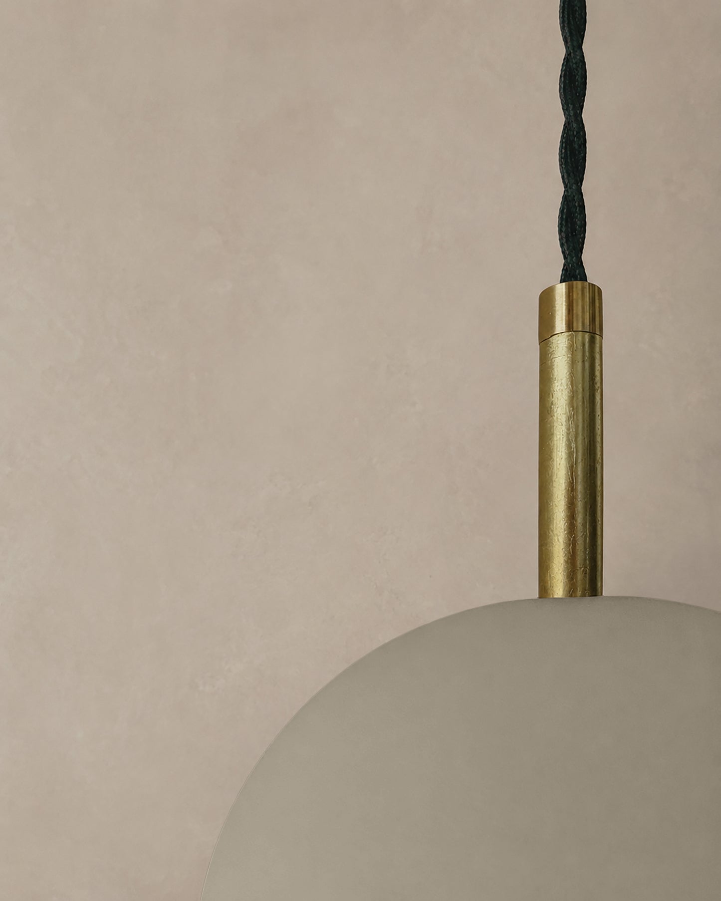 Tulipano Pendant Light | Minimalist Hanging Fixture | Dune Natural