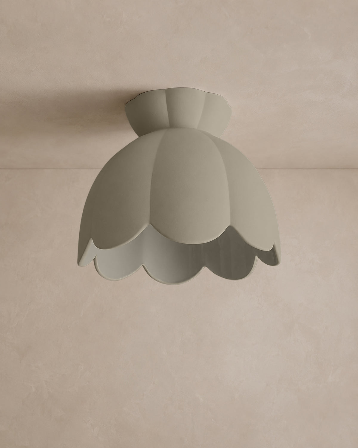 Vallea Large Flush Mount · Dune