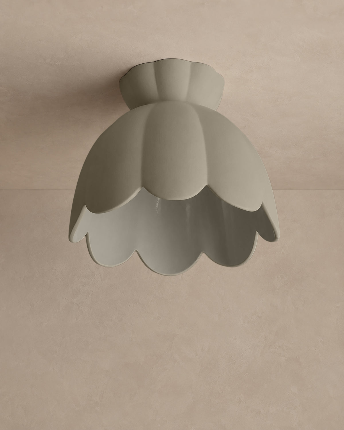 Vallea Large Flush Mount · Dune