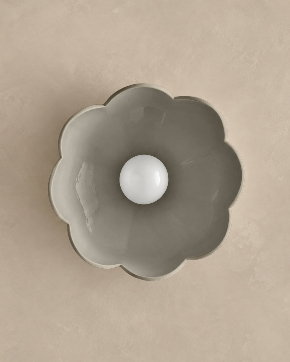 Vallea Large Flush Mount · Dune