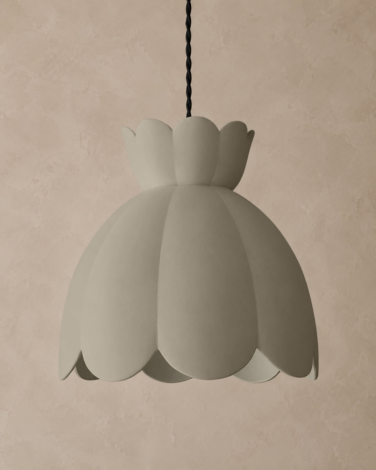 Vallea Large Pendant · Dune