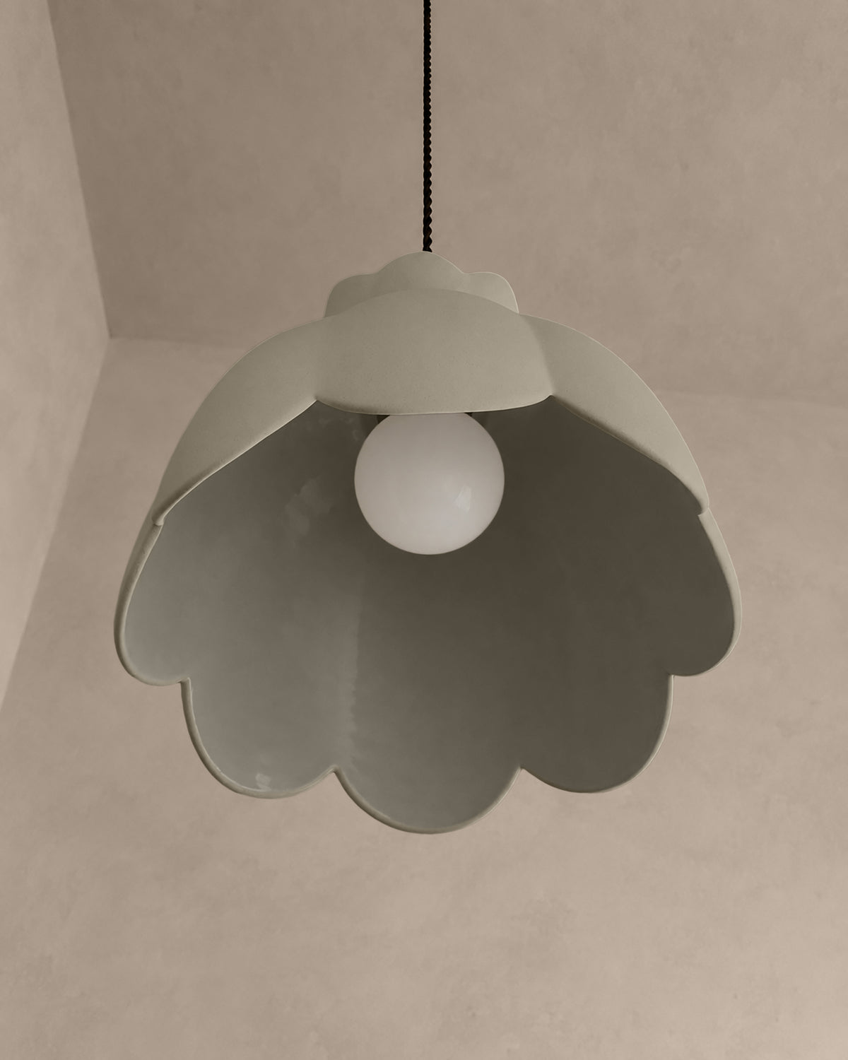 Vallea Large Pendant · Dune