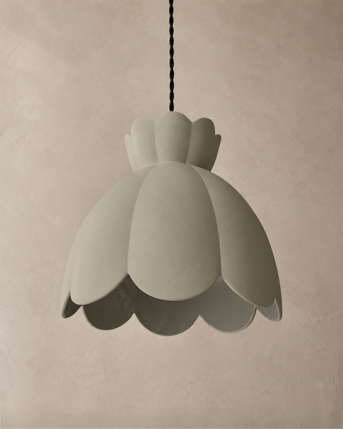 Vallea Large Pendant · Dune