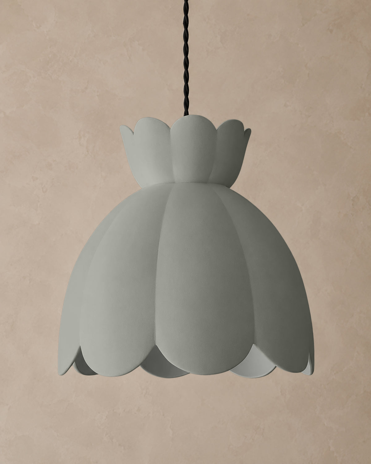 Vallea Large Pendant · Fog