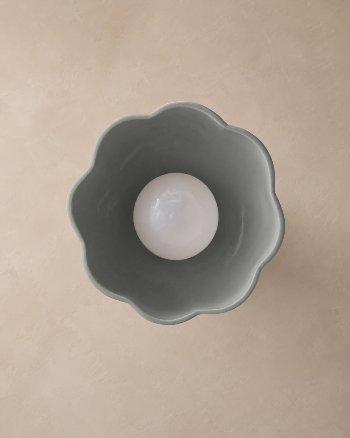Vallea Small Pendant · Fog