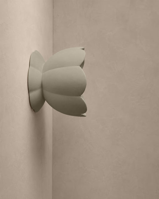 Vallea Wall Sconce | Small Floral Light Fixture | Dune Natural