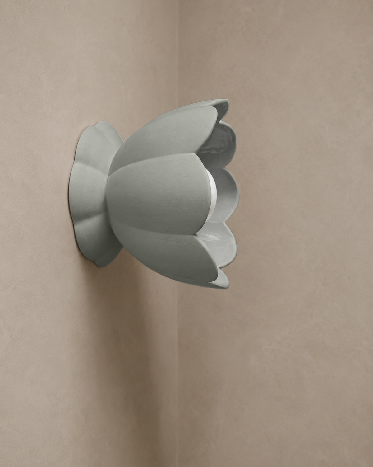 Vallea Small Sconce · Fog