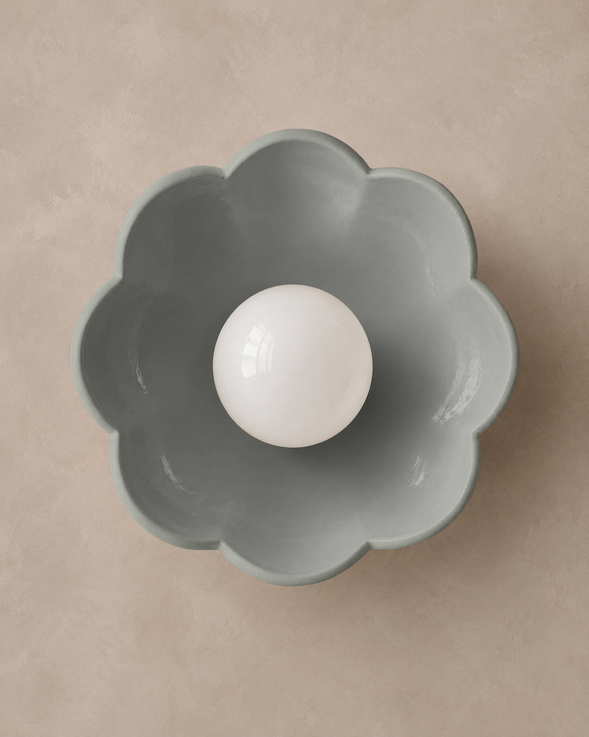 Vallea Small Sconce · Fog