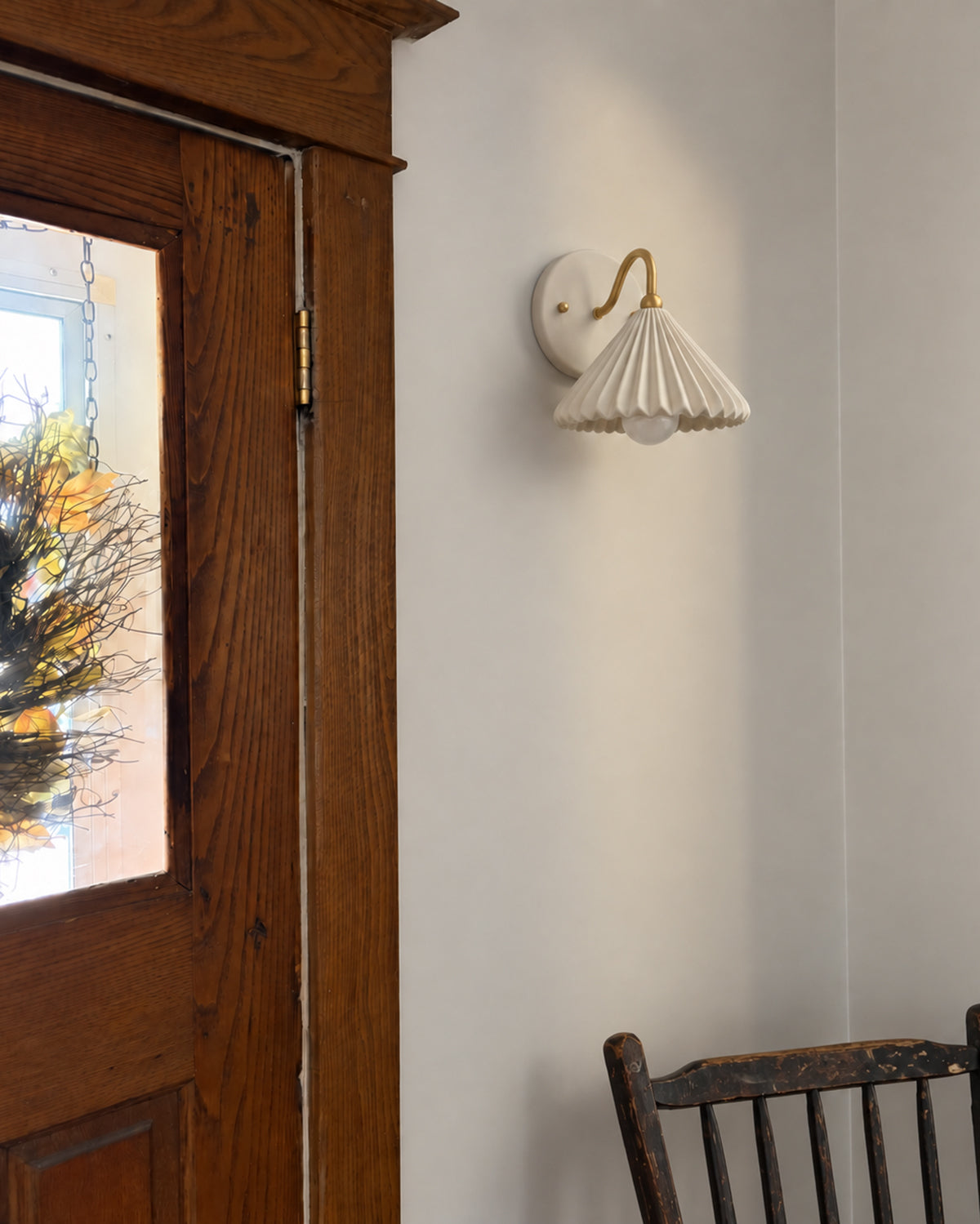 Picco Small Sconce · Bone